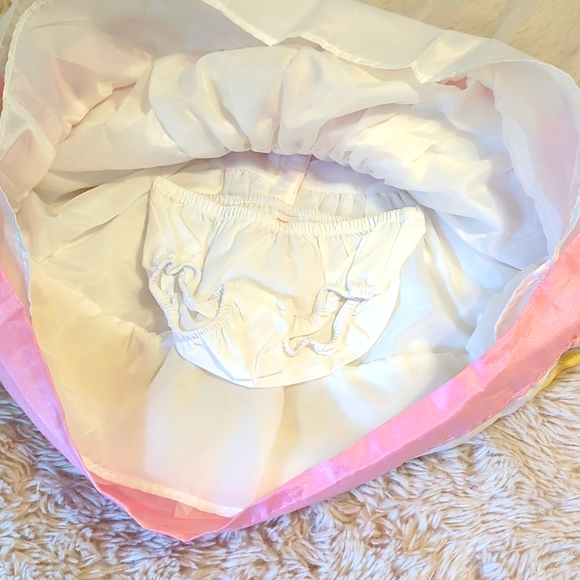 NWT Gymboree Short Sleeve Ribbon Striped Dress, 12-18 Months - Picture 10 of 11